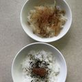 Ruriluru's cooksnap of when they made とりわけライス●ひじきふりかけ＆梅干し.