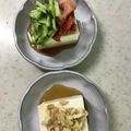 Ruriluru's cooksnap of when they made 胡瓜とキムチの夏用冷や奴.