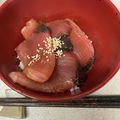 れもれもさーちゃん❕'s cooksnap of when they made 鮪のプロ直伝♪マグロ漬け丼に！漬けタレ♪.