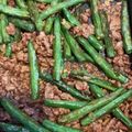ＭＡＩＰＵ's cooksnap of when they made 台湾料理・いんげんとひき肉の炒め物.