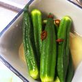 ☆ayami☆26's cooksnap of when they made オクラの浅漬け.
