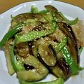 55才のおじさん's cooksnap of when they made 豚こまとナスピーマンの甘味噌炒め.