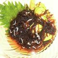 なめこおろし's cooksnap of when they made 青じそともずくの酢の物(ワサビ）.