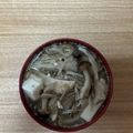 かおり♡♡♡'s cooksnap of when they made きのこたっぷり♡ごま味噌汁.
