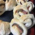 ☆どんべいのまま☆'s cooksnap of when they made 手捏ねで絶品☆ベーコンエピ.