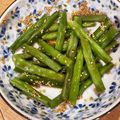 Okecchan's cooksnap of when they made いんげんの胡麻和え.