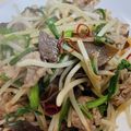 あんまかろん☆'s cooksnap of when they made 簡単！早い！豚肉とニラともやし炒め.