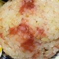 ゆけり３兄弟's cooksnap of when they made おばーばの*梅おかかおにぎり*.