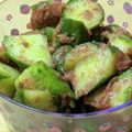 ゆけり３兄弟's cooksnap of when they made 簡単♪　きゅうりの梅おかか和え.