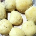 ★しろねこやまと★'s cooksnap of when they made たった30分で完成！超簡単な手ごねパン★.