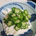 ☆ぶぅちゃん♪☆'s cooksnap of when they made 長芋とオクラの和え物.