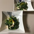 puniＫ's cooksnap of when they made モロヘイヤとささみのポン酢和え☆.