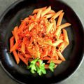 ひさかた's cooksnap of when they made ツナトマトパスタ.