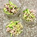 ふたごゆき's cooksnap of when they made ごま香る☆きゅうりともやし冷しゃぶサラダ.