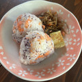 かんきっちゃん's cooksnap of when they made 鮭フレークとゆかりのおにぎり☆.