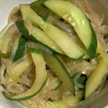 えいりあんず's cooksnap of when they made しらたきときゅうりで　中華くらげサラダ風.