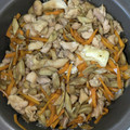 yama_miu's cooksnap of when they made 簡単★鶏ごぼう 炊き込みご飯.