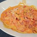 ゆゆーん's cooksnap of when they made 絶品♪トマトクリームパスタ.