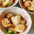 さくらん餅's cooksnap of when they made 簡単おつまみ海老とズッキーニの塩炒め.