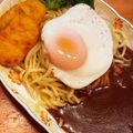 さんちゃん（╹◡╹）'s cooksnap of when they made 簡単！レトルトカレーDEカレー焼きそば♪.