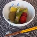バカリャウ's cooksnap of when they made トマト・オクラ・なす　夏野菜の冷たい煮物.