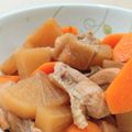 イエローバード's cooksnap of when they made 小鍋１つで簡単♪鶏肉と大根にんじんの煮物.