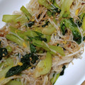 ナーちゃん's cooksnap of when they made ★もやしと青梗菜のめんつゆ和え★.