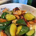 ニカちん's cooksnap of when they made 鶏キュウリのオイスターソース炒め♪簡単.