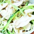 kaori238's cooksnap of when they made 超簡単ザーサイとササミのつまみ.