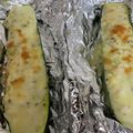 splendeur's cooksnap of when they made バジル風味＊海老マヨ詰めズッキーニボード.