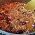 akobo's cooksnap of when they made 簡単で本格！プロ並美味しい☆チリコンカン.