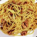 sounyan☆'s cooksnap of when they made 納豆とツナの和風パスタ.