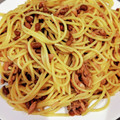 sounyan☆'s cooksnap of when they made 納豆とツナの和風パスタ.