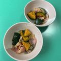 クックあさみちゃん's cooksnap of when they made 【簡単】かぼちゃとベーコンのホットサラダ.