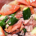 ☆ayami☆26's cooksnap of when they made トマトときゅうりのあっさりサラダ.