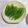 柊＿＿'s cooksnap of when they made オクラの塩焼き♪.