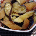ひっこ's cooksnap of when they made あっと言う間〜なすとさつま揚げの胡麻和え.