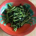 tooooogo's cooksnap of when they made シャキシャキ！空心菜のガーリック炒め.