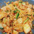 ちょ〜☆'s cooksnap of when they made ご飯とビールのお供♫簡単10分豚キムチ.