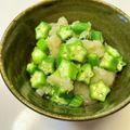 azbjbn's cooksnap of when they made オクラの柚子胡椒おろし和え.