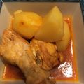 ミルクボール's cooksnap of when they made 鶏⼿⽻とじゃがいものトマト煮.