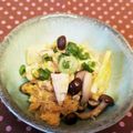 龍青空ママ's cooksnap of when they made 簡単炒り豆腐♪具は椎茸とちりめんジャコ☆.