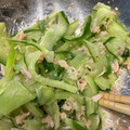Qth66's cooksnap of when they made 【大量消費】きゅうりとツナの中華和え.