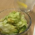 ねみねみ's cooksnap of when they made レタスとアボカドのチョレギサラダ.