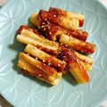 yukarin222's cooksnap of when they made 竹輪の蒲焼き.