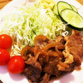 それいゆ★'s cooksnap of when they made 簡単！覚えやすい豚の生姜焼き.