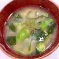 悠LOVE航's cooksnap of when they made ピーマンの味噌汁.