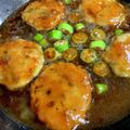 ぽろっとＱちゃん's cooksnap of when they made 青じそ入り　ふんわりつくねハンバーグ.