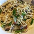 かずくん☆'s cooksnap of when they made 梅とサーディンのパスタ☆.