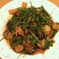 ☆あーちゃん！'s cooksnap of when they made 茄子とピーマンとハムのマヨしょうゆ炒め.